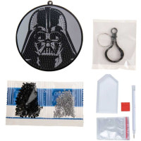CRYSTAL ART Přívěšek Darth Wader