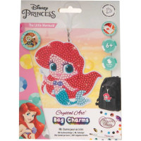 CRYSTAL ART Přívěšek Malá mořská víla