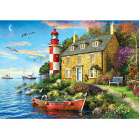 EUROGRAPHICS Puzzle Chata u majáku 104 dílků