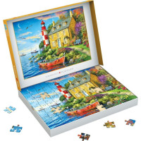 EUROGRAPHICS Puzzle Chata u majáku 104 dílků