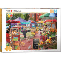 EUROGRAPHICS Puzzle Den na farmářském trhu 104 dílků