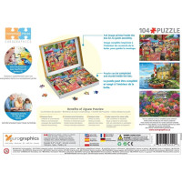 EUROGRAPHICS Puzzle Den na farmářském trhu 104 dílků