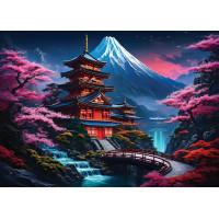 BLUEBIRD Puzzle Duch Japonska 2x500 dílků