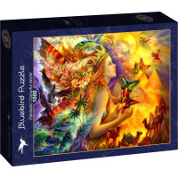 BLUEBIRD Puzzle Fantastický barevný svět 1000 dílků