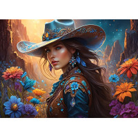 BLUEBIRD Puzzle Farmářka a Boty 2x500 dílků
