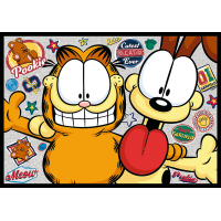 TREFL Puzzle Garfield nemá rád pondělí 4x250 dílků