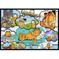 TREFL Puzzle Garfield nemá rád pondělí 4x250 dílků
