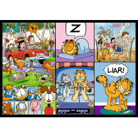 TREFL Puzzle Garfield nemá rád pondělí 4x250 dílků