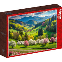 ALIPSON Puzzle Jarní procházka 500 dílků