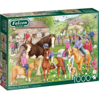 FALCON Puzzle Jezdecká škola 1000 dílků