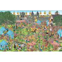 JUMBO Puzzle JvH Festival Robina Hooda 1500 dílků