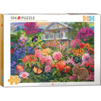 EUROGRAPHICS Puzzle Králičí zahrada 104 dílků