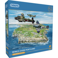 GIBSONS Puzzle Křídla nad Portlandem 500 dílků