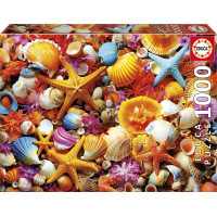 EDUCA Puzzle Mušle 1000 dílků