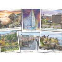 FALCON Puzzle Navštivte Severní Irsko 1000 dílků
