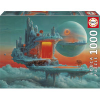 EDUCA Puzzle Planeta ohně a ledu 1000 dílků