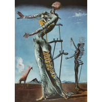 BLUEBIRD Puzzle Salvador Dalí - Hořící žirafa 1000 dílků