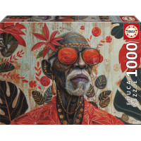 EDUCA Puzzle Tropický ochránce 1000 dílků