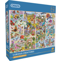 GIBSONS Puzzle Zvědaví tvorové 500 dílků