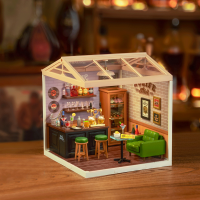 ROBOTIME Rolife DIY House: Hospůdka Cheers s LED osvětlením 142 dílků