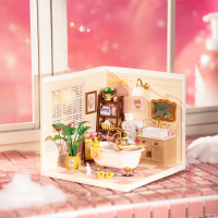 ROBOTIME Rolife DIY House: Koupelna s LED osvětlením 103 dílků