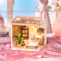 ROBOTIME Rolife DIY House: Koupelna s LED osvětlením 103 dílků