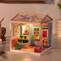 ROBOTIME Rolife DIY House: Obchod s ovocem s LED osvětlením 116 dílků