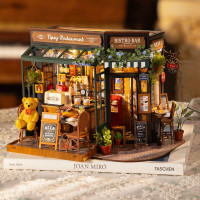 ROBOTIME Rolife DIY House: Restaurace Tipsy s LED osvětlením