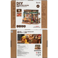 ROBOTIME Rolife DIY House: Restaurace Tipsy s LED osvětlením