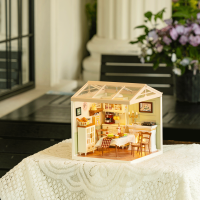 ROBOTIME Rolife DIY House: Jídelna s LED osvětlením 150 dílků