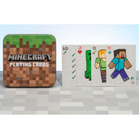 PALADONE Hrací karty Minecraft (v plechové krabičce)
