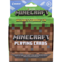 PALADONE Hrací karty Minecraft (v plechové krabičce)
