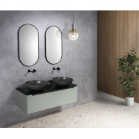 Sapho KERALA umyvadlová skříňka 140x35x47, 5cm, 1x zásuvka, verde KR140-4444