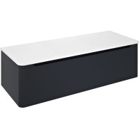 Sapho KERALA umyvadlová skříňka 120x35x47, 5cm, 1x zásuvka, antracit matný KR120-3434
