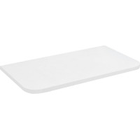 Sapho ZORBA deska Rockstone 41x22, 5cm, bílá mat LT113-0101