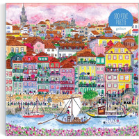 GALISON Čtvercové puzzle Barvy Porta 500 dílků