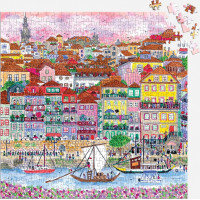 GALISON Čtvercové puzzle Barvy Porta 500 dílků