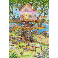 GRAFIKA Puzzle Dům na stromě 1000 dílků