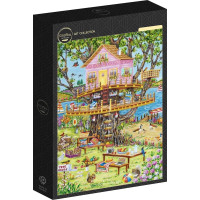 GRAFIKA Puzzle Dům na stromě 1000 dílků