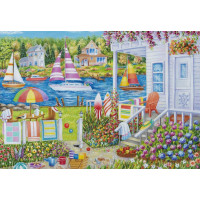 GRAFIKA Puzzle Dům u vody 1000 dílků