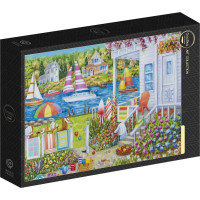GRAFIKA Puzzle Dům u vody 1000 dílků
