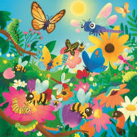 RAVENSBURGER Puzzle Hmyzí kamarádi 3x49 dílků