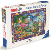 RAVENSBURGER Puzzle Království motýlů 1000 dílků