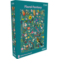 GIBSONS Puzzle Květinová fantazie 1000 dílků