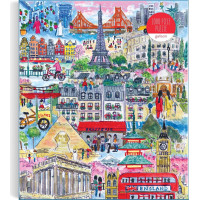 GALISON Puzzle Města z celého světa 1000 dílků