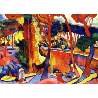 GRAFIKA Puzzle Most přes Riou 500 dílků