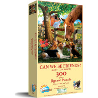 SUNSOUT Puzzle Můžeme být přátelé? XXL 300 dílků