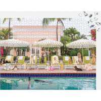 GALISON Puzzle U bazénu v Palm Beach 1000 dílků