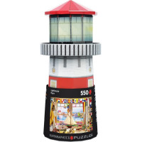 EUROGRAPHICS Puzzle v plechové krabičce Maják 550 dílků