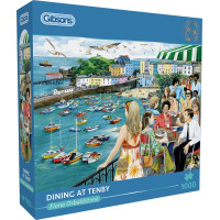 GIBSONS Puzzle Večeře v Tenby 1000 dílků